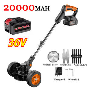 🔥German Original🔥 VONEUL Electric Grass Cutter With removable auxiliary wheels Lawn Mower Grass Trimmer Provide after-sales Guarantee Length Adjustable portable trimmer grass trimmer lawn mower