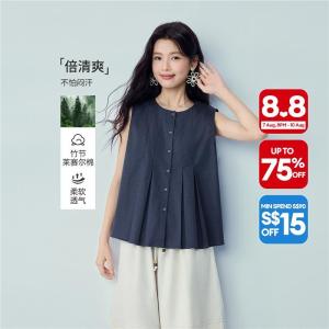 Giordano Beau Monde Women Women Shirt - Loose Fit Free Shipping 13346238