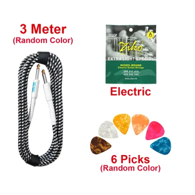 Guitar Cable Jack Instrument Cable 3M / 5M / 10M Wire Cord - No Noise Shielded Cable Guitar For Acoustic / Electric Guitar Cable