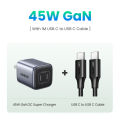 【Nexode】UGREEN GaN 45W Type C Support Samsung 45W Fast Charger Foldable Adapter อะแดปเตอร์ SFC 2.0 for Samsung Glaxy S25 S24 Ultra Model: 90572. 