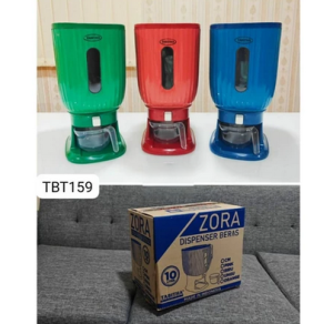 Dispenser Beras plastik / Wadah penyimpanan beras / Kotak Tempat beras