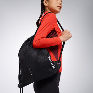 Santic กระเป๋าเป้สะพายหลังสำหรับปั่นจักรยานกันน้ำขนาดใหญ่ความจุปีนเขากีฬาเชือกรูดจักรยานกระเป๋าเก็บจักรยาน 15L