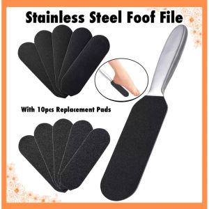 10Pcs Replace Sanding Cloth Pedicure Foot File Feet Hard Skin Remover Callus Remover Pedicure Foot Care Tool