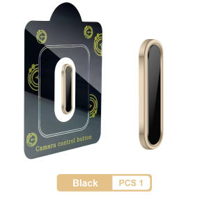 ECILY ที่คลุมปุ่มกล้องด้านข้างสติกเกอร์ป้องกันโลหะสำหรับ IPh 16 Series สติกเกอร์อลูมิเนียมอัลลอยด์ปุ่มควบคุม