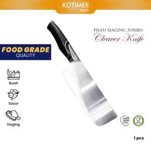 Asta Pisau Daging Super Tajam Besar Stainless Cleaver Knife 30 cm