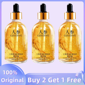 Hot sale pati anti kedut ginseng peptide serum anti penuaan niacinamide mousturizer lifting firming original skincare ready stock100ml人参精华液烟酰胺