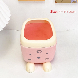 Hộp Đựng Bút Mini Cute Có Chân – Hộp Cắm Bút Để Bàn Phong Cách Hàn Quốc LILA OBCAT28