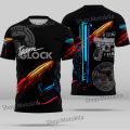 T-Shirt for Men Printed Team Glock Jersey New Design Full Sublimation. 