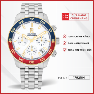 Đồng Hồ Thời Trang Nam Tommy Hilfiger TH85 Chrono 1792184 41mm - Đồng Hồ Tân Tân
