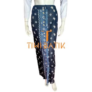 Rok Wiru Batik Jumputan Wanita Katun Halus