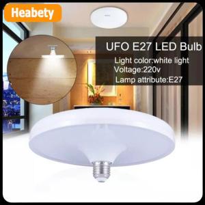 【2-3 ngày giao hàng】 220V LED bóng đèn E27 LED Đèn siêu sáng 15W UFO LED đèn trong nhà lạnh trắng chiếu sáng bảng đèn nhà để xe ánh sáng
