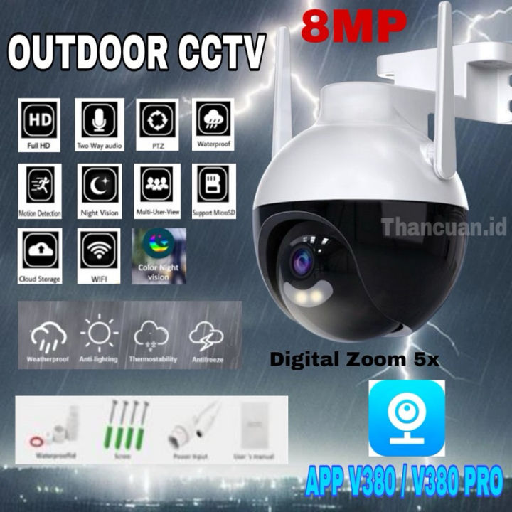 Kamera cctv store 360 derajat outdoor