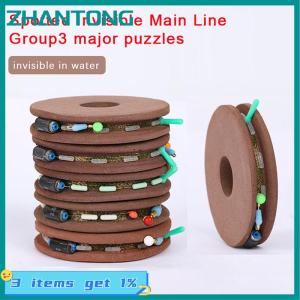 ZHANTONG Finished Fishing Line Spot Invisible 3.6-7.2m Fishing Rod 0.8 # - 5.0 # Line Number Crucian Carp Fishing Accessories