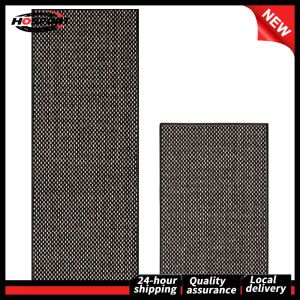 【Free Shipping】 Kitchen & Table Linen Woven Linen-Look Floor Mat Non-slip Rug for Kitchen and Dining Room