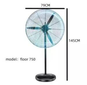 22/26/30 Inch High Power Industrial Fans Inverter Heavy Duty Big Blades Floor Fans Wall-Mounted Fans Electric Fans With 3 Speed Strong Wind Shaking Head Stand Fan For Warehouse Factory Household