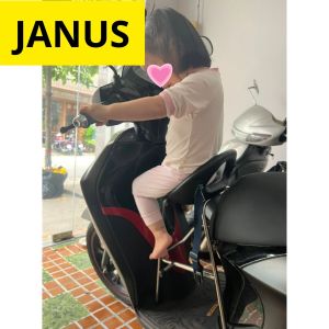 Ghế Đôi An Toàn Cho Bé Trên Xe Máy - Phụ Kiện Xe Tay Ga - Phù Hợp JANUS/AIRBLADE/GRANDE/NOZZA/PCX
