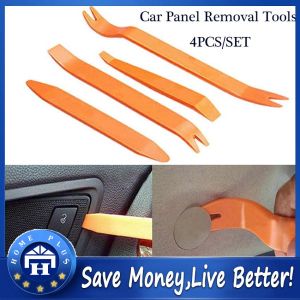 【Local delivery】 Plastic Car Trim Removal Hand Tool Kit Door Pry Clip Dashboard Panel Audio Interior Fastener Disassembly Repair Scrapers Car Audio Tool-4PCS/Set