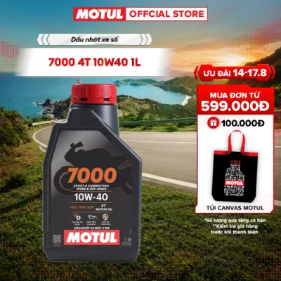 Dầu nhớt xe máy MOTUL 7000 4T 10W40 1L