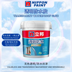 Nippon Paint 立邦 透明防水胶 快干外墙窗台涂层防水胶 Transparent waterproof glue quick-drying exterior wall window sill coating waterproof