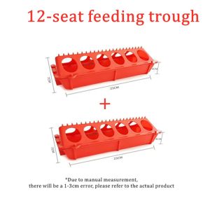 BUY 1 TAKE 1 New 12/28 Holes Pigeon Feeder Double-Sided Breeding Farm Quail Chicken Duckling Poultry Feeder Tools Plastic Flip Top Bird Small Poultry Feeder for Pigeon Chicken Feeders Feeder Multihole Birds Feeding Dish Dispenser