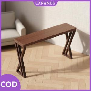 CANAMEK✨ 1pcs quy mô 1:12 Dollhouse Đen Walnut Bar bảng quầy bar cảnh mô hình đồ nội thất chơi nhà thu nhỏ bảng phụ kiện