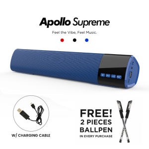 Gamen ME Original Bluetooth 5.0 Wireless Speaker Audio Soundbar FM AUX with Mic to answer calls compatible