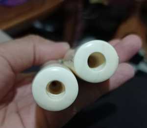 PIPA GG LOKAL PANJANG 21CM BULAT LENGKUNG TEBAL MULUS