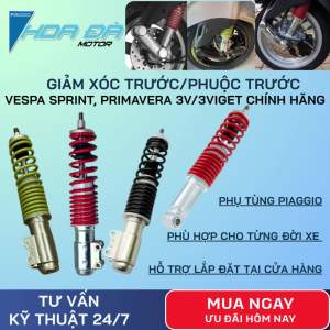 Giảm Xóc Trước/ Phuộc Trước Vespa Sprint 3v/ 3vie và Sprint 3v Iget/ABS Primavera 3v 3v Iget/ABS Chính Hãng