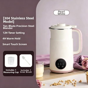 Soy Milk Maker Multi-functional juicer Low noise with heating function Measuring cup and cleaning brush included