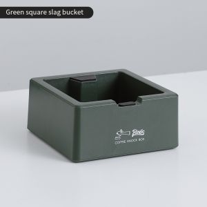 BINCOO Coffee Grounds Box Coffee Grounds Bin Powder Distributor Powder Press Coffee Utensils Large Capacity