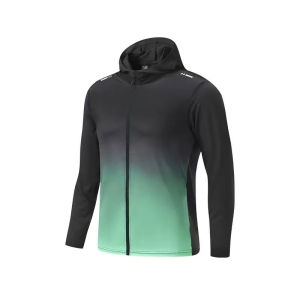 KAMB  Jaket slim Zipper Hoodie Olahraga Running Lari fitness pria