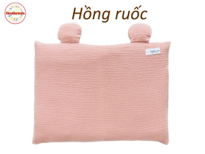 Gối mỏng sơ sinh Muslin mềm mại