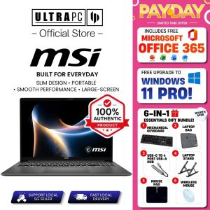 MSI Modern 16S – 16" FHD+ IPS 120Hz – Intel Core Ultra 7 Processor – 16GB RAM – 1TB SSD – AI Productivity Laptop