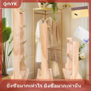 【QrhYK】 ไม้สำหรับจัดแสดงเครื่องประดับที่ทำจากไม้ที่แขวนสร้อยข้อมือที่แขวนตะขอสำหรับจัดเก็บต่างหูหมุดเข็มกลัดที่วางขาตั้ง