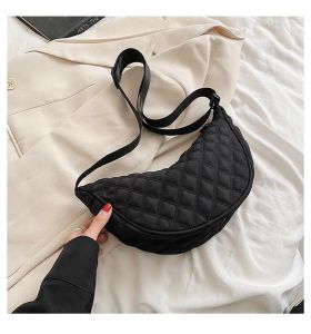 Tas Selempang Bahu Import Slempang Sling Bag Model Half Moon Premium