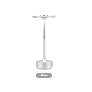 KFV LED Desk Lamp Rechargeable Metal Table Lamp Touch Dimming USB Charging Coffee Shop Vintage Decor Atmosphere Desk Light