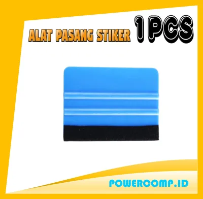 4PCS Alat Pemasangan Sticker & Kaca Film Mobil Motor - Set Squeegee Cutter Scraper | Tool Kit Pasang Sticker Anti Gelembung