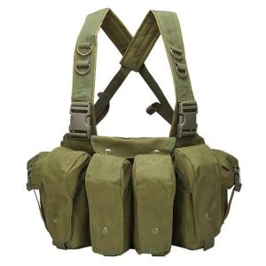 313（Ready stock 3 days delivery）High Quality Outdoor Tactical Chest Rig Vest Molle Pouch Simple Military ACU Tactical Vest With Magazine Pouch Ak Apron Vest Outdoor Field Combat Camouflage Vest Cs Real Person Training Wear Tactical Vest Mil