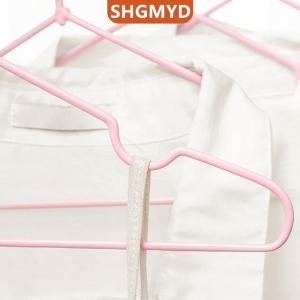 [COD] SHGMYD SPORTS ไม้แขวนเสื้อโค้ทแบบหนาสำหรับใช้ในครัวเรือนแบบเรียบง่ายไม้แขวนเสื้อโค้ทโลหะพร้อมที่แขวนเสื้อคลุมกันลื่น