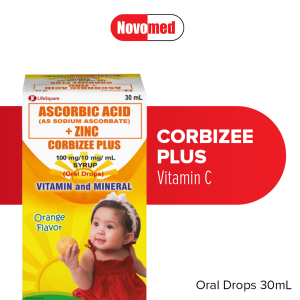 CORBIZEE PLUS Vitamin C + Zinc Drops 30mL