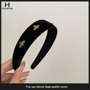 Hayating Retro Hair Hoop Temperament Bee Wide Hair Hoop Hairbands For Women Girls French Versatile Fashion Headband Hair Accessories