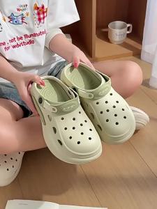 [Free Shipping] Diy WomenS Summer Indoor/Outdoor Sandals Thick-Soled Non-Slip EVA Slippers Also Available For Men