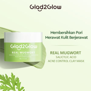 Glad2Glow Real Mugwort Clay Mask 30 Gr