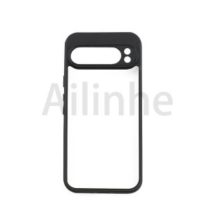 For Google Pixel 9 8 Pro 9 8 8A 7A Phone Case Hard Clear PC Soft TPU Camera Full Protective Shockproof Phone Cover