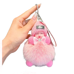 [Sweet Dream] Móc Khóa Thiên Thần Nhỏ Ngủ Say - Búp Bê Bông Mềm Mịn Decor Balo Túi Xách - Quà Tặng Phụ Kiện Xinh Xắn