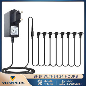 Adaptor Efek Gitar 8 Out 9v 1000 mah Regulated Bebas Noise Untuk Efek Super Stabil