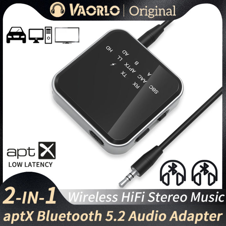 DrPhone PulseLink Bluetooth 5.4 Transmitter & Receiver - aptX Adaptive