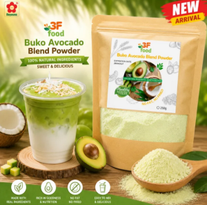 BUKO AVOCADO BLEND POWDER – Creamy Young Coconut & Avocado Drink Mix | Smoothie Shake & Dessert Powder