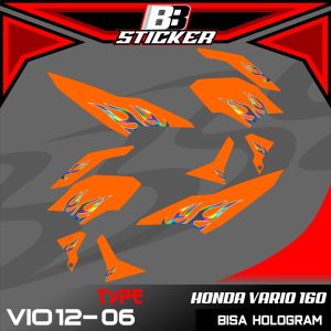BBSticker Demak Stiker Vario 160 STIKER HOLOGRAM Striping Vario 160 2022 2023 Vio 12