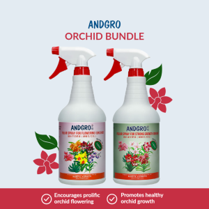 ANDGRO Foliar Spray for Flowering (Orchid) & ANDGRO Foliar Spray for Strong Growth (Orchid) Bundle Deal